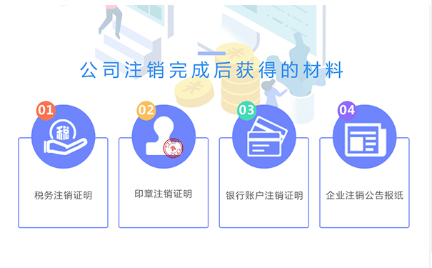 鄭州公司注銷成功，你會(huì)拿到如下材料